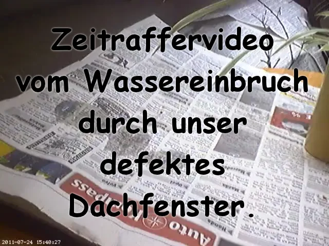 Zeitraffervideo vom Verdampfen