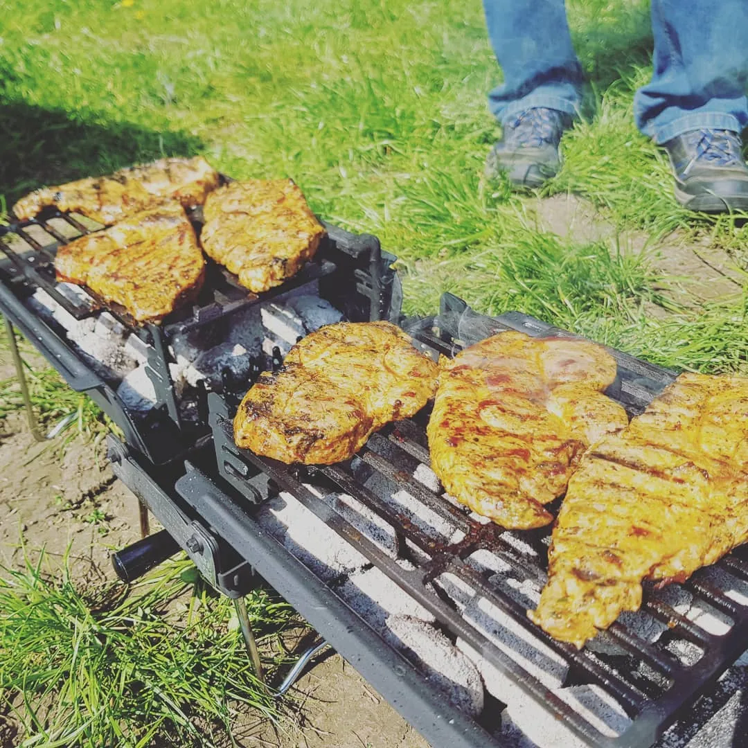 Einweihung des "Son of Hibachi" :)