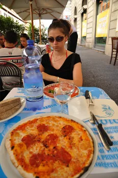 Es war leider keine Pizza wie in Italien (Archivfoto).