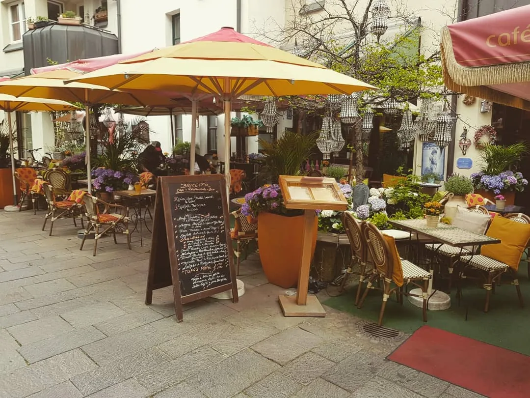Blumige Restaurants in München